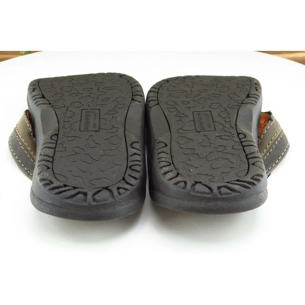 Sonoma Toddler Boys 12 Medium‎ Brown Flip Flop Synthetic